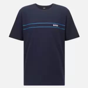 BOSS Bodywear Mens Urban T-Shirt - Dark Blue - L