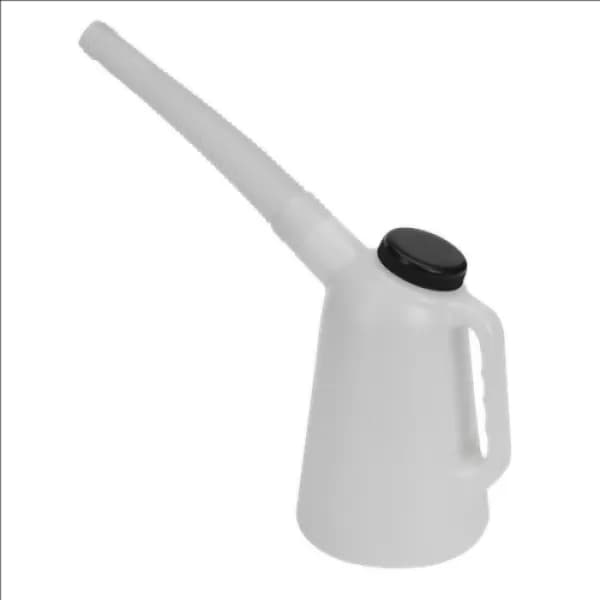 Sealey JDL1 Oil Container with Lid & Flexi-Spout 1ltr