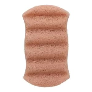 The Konjac Sponge Company 6 Wave Bath Sponge With Pink Clay