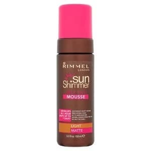 Rimmel London Sunshimmer Self Tan Mousse 150ml Light Matte
