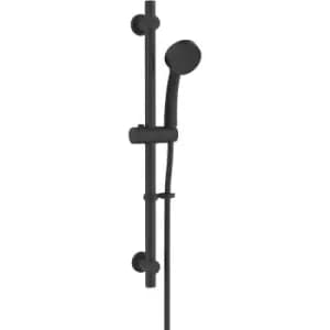 Presion 1 Function Shower Set Matt Black - Croydex