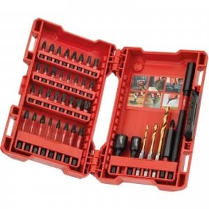 Milwaukee Shockwave 40 Piece Impact Drill and Screwdriver Bit Set