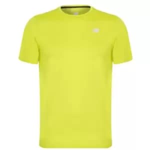 New Balance Accelerate Short Sleeve T Shirt Mens - Yellow