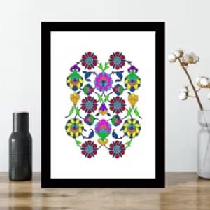 SC548797032 Multicolor Decorative Framed MDF Painting