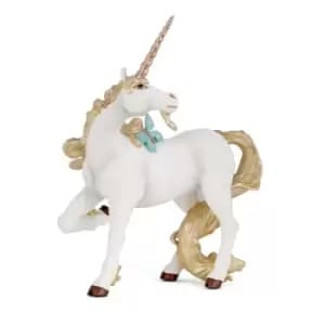 PAPO The Enchanted World Golden Unicorn Figure