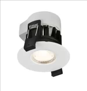 KnightsBridge 230V IP65 5W Fire-rated LED Dimmable Downlight 3000K