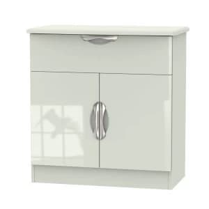Indices 1-Drawer, Double Door Sideboard - Beige