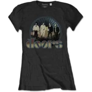 The Doors - Vintage Field Ladies XX-Large T-Shirt - Black