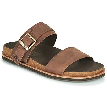 Timberland AMALFI VIBES 2BAND SANDAL mens Mules / Casual Shoes in Brown,8.5,9.5
