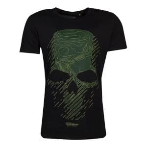 Ghost Recon - Topo Skull Mens Medium T-Shirt - Black