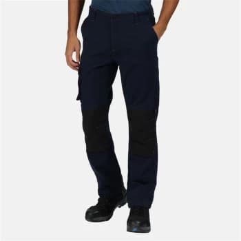 Regatta Scandal Stretch Workwear Trousers (Regular Leg) - Blue
