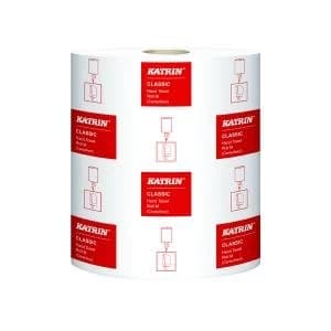 Katrin Classic Hand Towel Roll 2-Ply White Pack of 6 481911