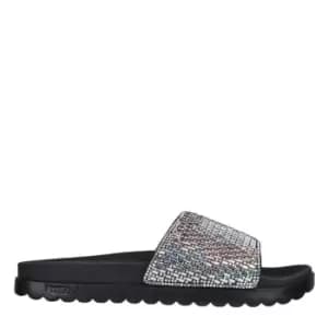 Skechers Arch Fit Sliders Ladies - Silver