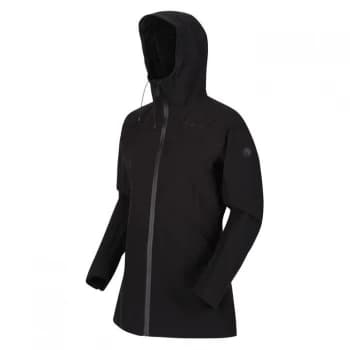 Regatta Womens Pulton Stretch Waterproof & Breathable Ja - Black