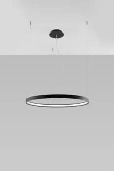 Sollux Chandelier Rio 78 Black 3000K