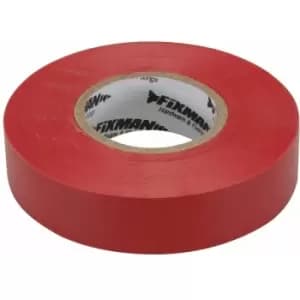 Fixman Insulation Tape - 19mm x 33m Red