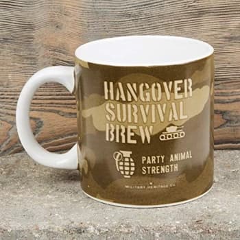 Military Heritage Stoneware Oversized Mug - Hangover
