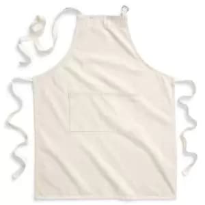 Westford Mill Adults Unisex Cotton Craft Apron (One Size) (Natural)