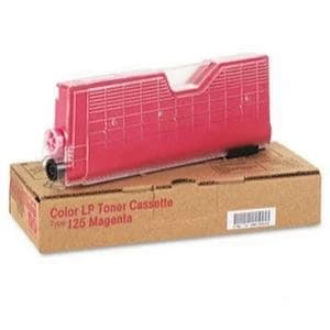 Original Ricoh Type 125 Magenta Laser Toner Ink Cartridge