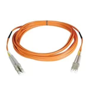 Tripp Lite Duplex Multimode 50 125 Fiber Patch Cable LC LC 25M
