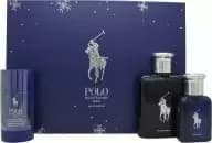 Ralph Lauren Polo Blue Gift Set 125ml Eau de Parfum + 40ml Eau de Parfum + 75g Deodorant Stick