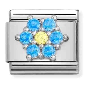 Nomination CLASSIC Flower Crystal Charm 330322/04