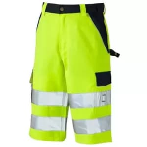 Dickies Industry Hi-Vis Shorts - Yellow 36'' Waist - Yellow
