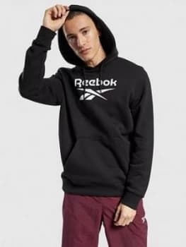 Reebok Classic Vector Hoodie - Black, Size XL, Men
