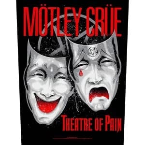 Motley Crue - Theatre of Pain Back Patch