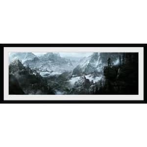 Skyrim Vista Framed Collector Print
