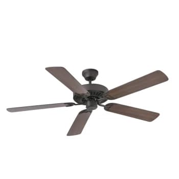 Aloha Large Ceiling Fan Wood, Dark Brown - Optional LED Light Sold Separately
