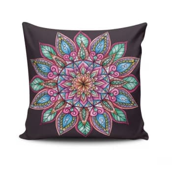 MANDALA-14 - No Filling Multicolor Cushion Cover
