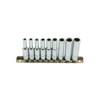 Laser - BA Deep Socket Set - 1/4in. D - 9 Piece - 6196