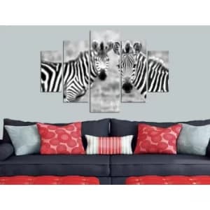 ST083 Multicolor Decorative MDF Painting (5 Pieces)