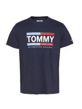 Tommy Jeans Straight Box Logo T-Shirt