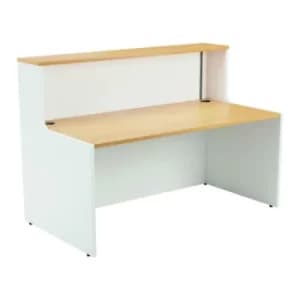 Jemini Reception Unit 1660x890x1165mm Nova Oak/White KF816394