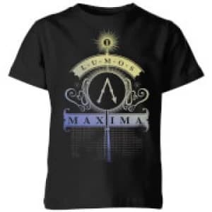 Harry Potter Lumos Maxima Kids T-Shirt - Black - 11-12 Years