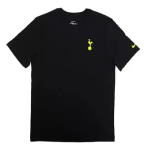 Tottenham 2021-2022 Travel Tee (Black)