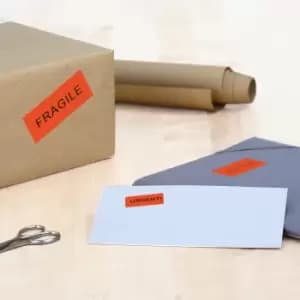 HERMA Coloured labels A4 105x42.3mm red paper matt 280 pcs.