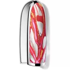 GUERLAIN Rouge G de Guerlain Luxurious Velvet Metal Double Mirror Case Lipstick Case with Mirror Shade Scarlet Red