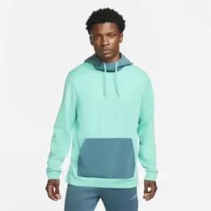 Nike Mens Fleece Pullover Graphic Training Hoodie - Blue