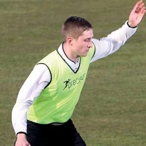 Precision Striped Mesh Training Bib (XS) Yellow