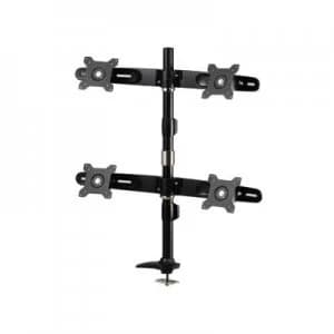 Amer AMR4P flat panel desk mount 61cm (24") Bolt-through Black