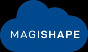 MagiShape small Hexagon board 50x43cm Dark Grey PK3