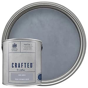 Crafted by Crown - Textured Mid Grey - Emulsion 2.5L