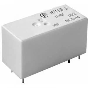 PCB relays 12 Vdc 16 A 1 maker Hongfa HF115F S012