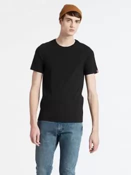 Crewneck Tee 2 Pack (Big & Tall) - Black