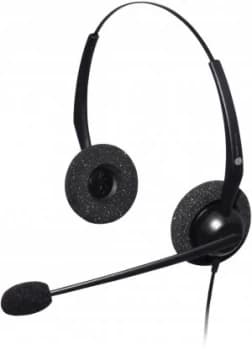 JPL JACPLUS Monaural HeadBand Black JAC-PLUS-RJ11-M