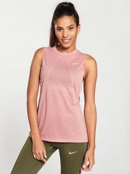 Nike Run Tailwind Cool Tank Pink Size L Women