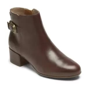 Rockport Total Motion Dove Belt Bootie Bourbon - Brown